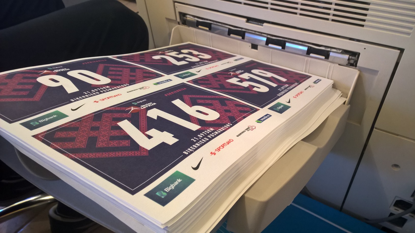 bib printing